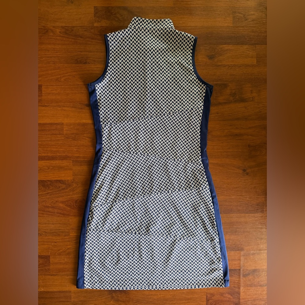 Tail Womens Quarter Zip Golf Athletic Mini Dress Navy White XS - Picture 7 of 7